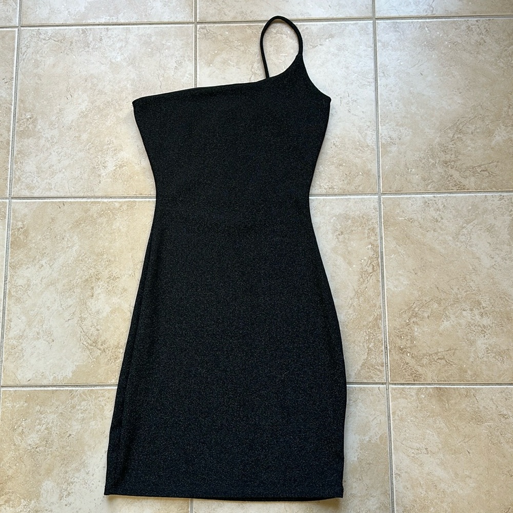 Black Shimmery One Should Dress